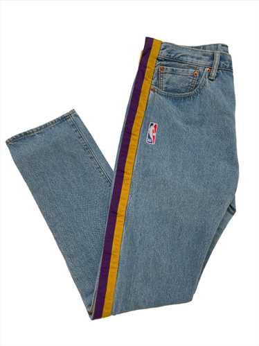 Levi's x Los Angeles Lakers Striped Just Don Denim