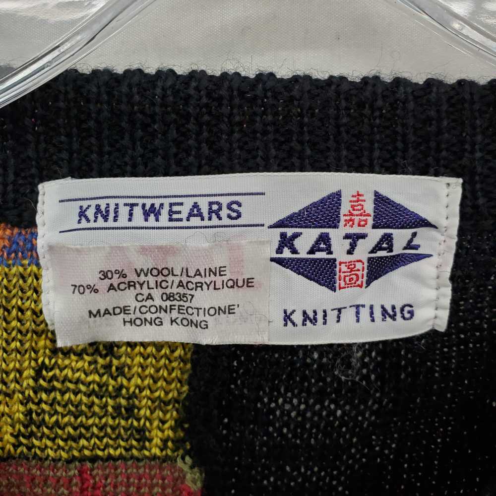 Unbranded Katal Knitting Vintage Multicolor Wool … - image 3