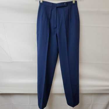 Vintage Pendleton Navy Blue Wool Pants Women's 6