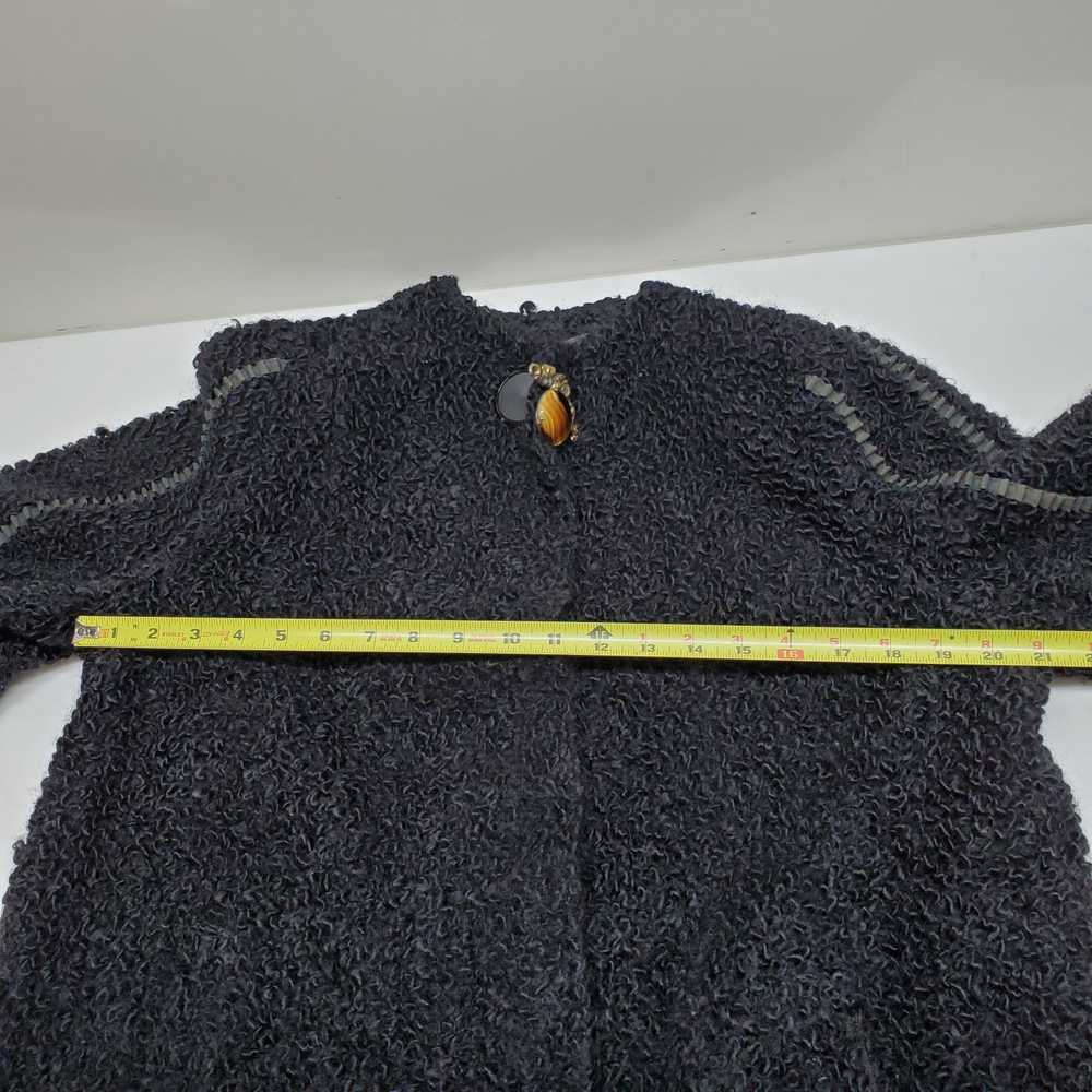 Vintage Luke Kurl Black Wool Coat - image 3