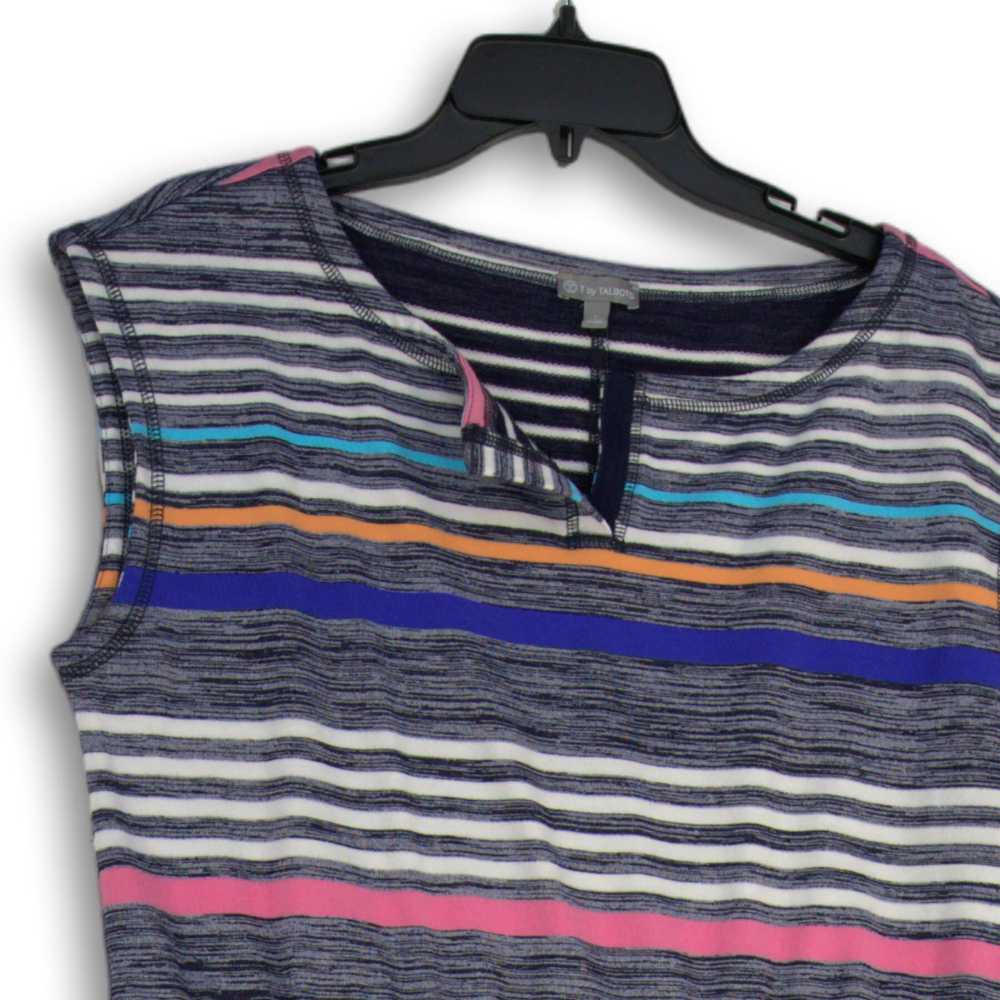 Unbranded T By Talbots Womens Multicolor Striped … - image 3