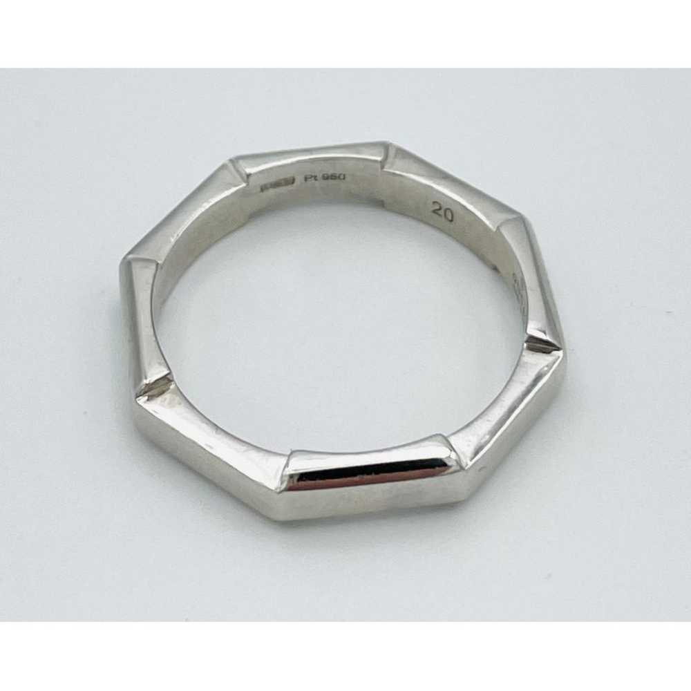 Gucci Gucci Link To Love platinum ring - image 4