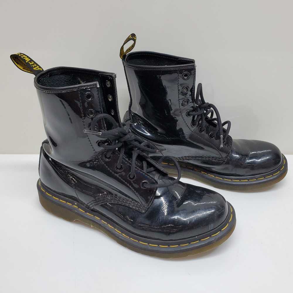 Dr. Martens Dr Martens Black Patent Leather Boots - image 1