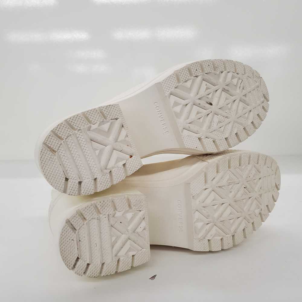 Converse Chuck 70 De Luxe White Leather Heel Snea… - image 5