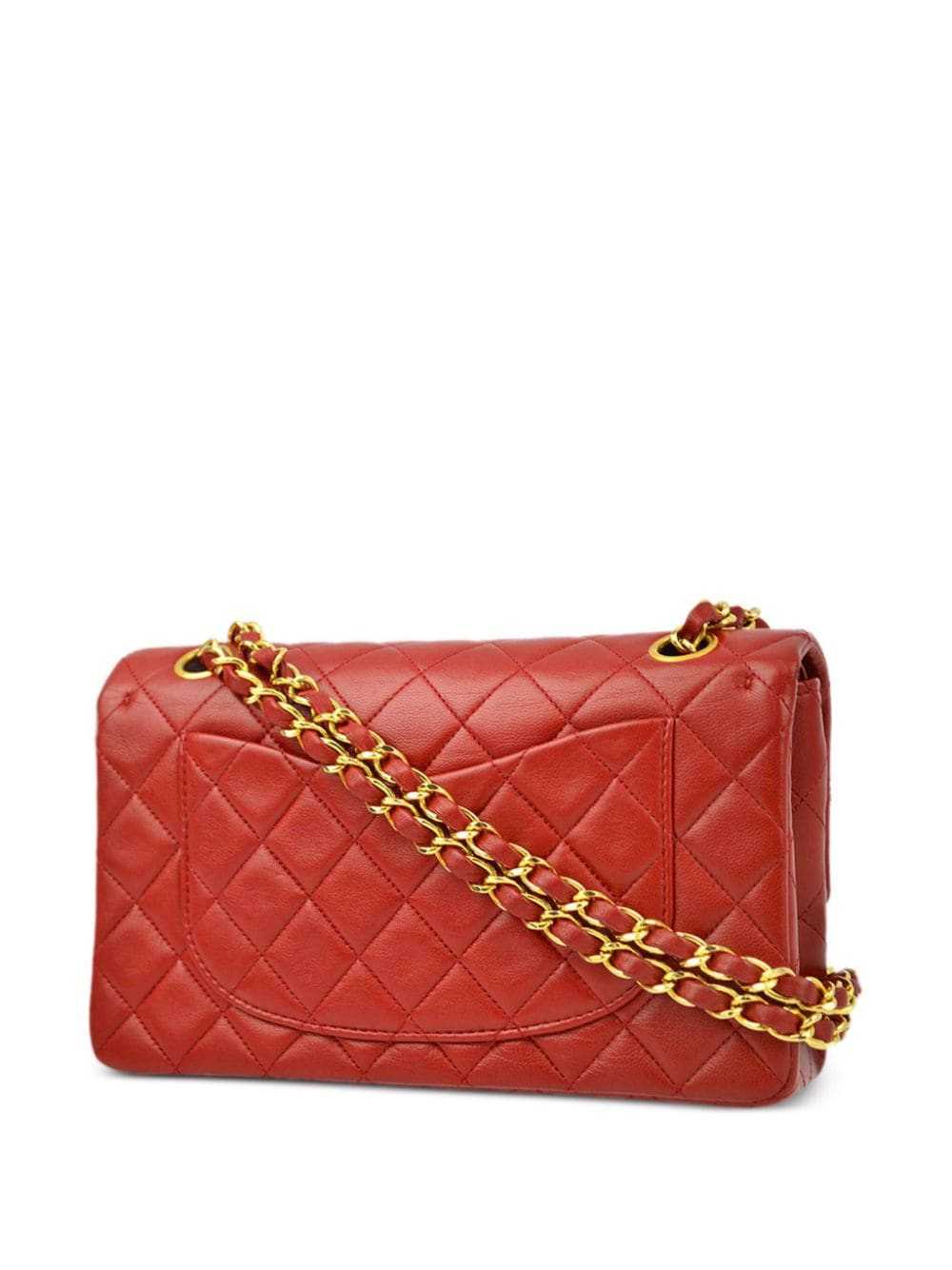 CHANEL Pre-Owned 1990 small Double Flap shoulder … - image 2