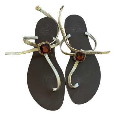 Emanuela Caruso Capri Leather flip flops - image 1