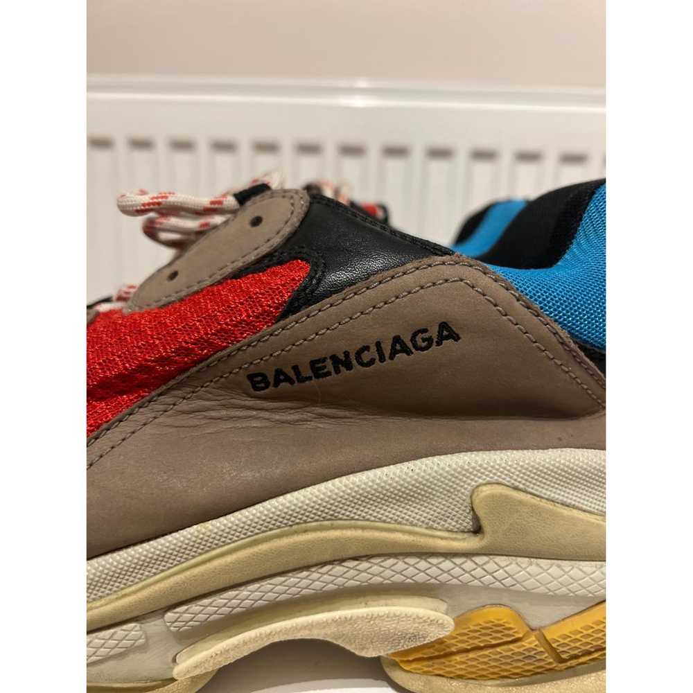 Balenciaga Triple S cloth low trainers - image 4