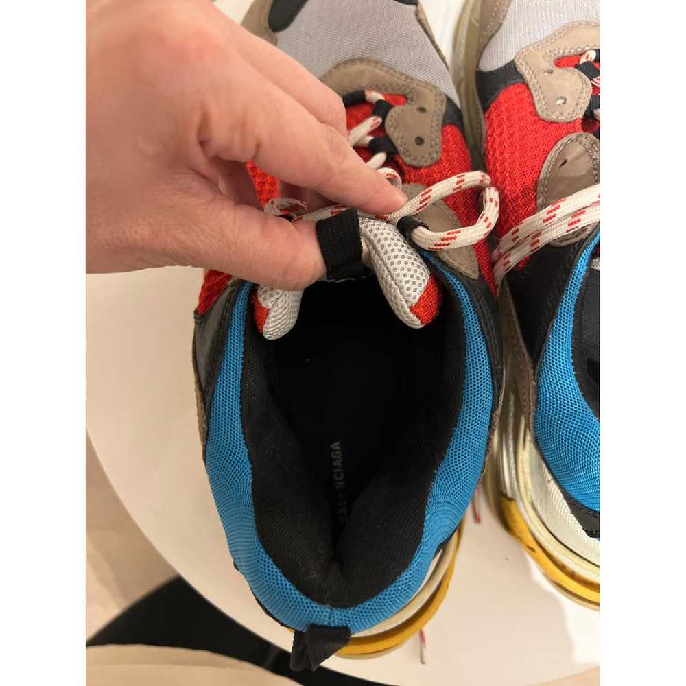 Balenciaga Triple S cloth low trainers - image 6