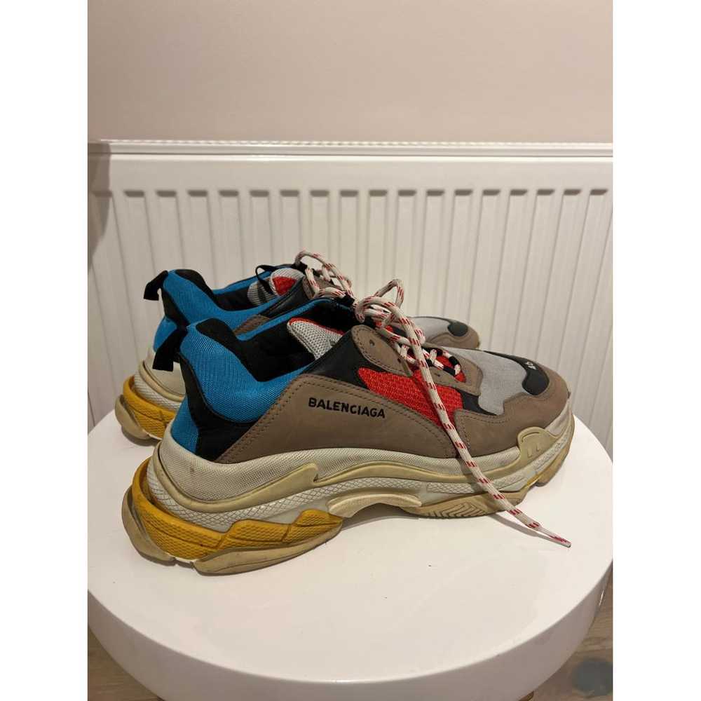 Balenciaga Triple S cloth low trainers - image 9