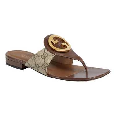 Gucci Blondie leather sandal