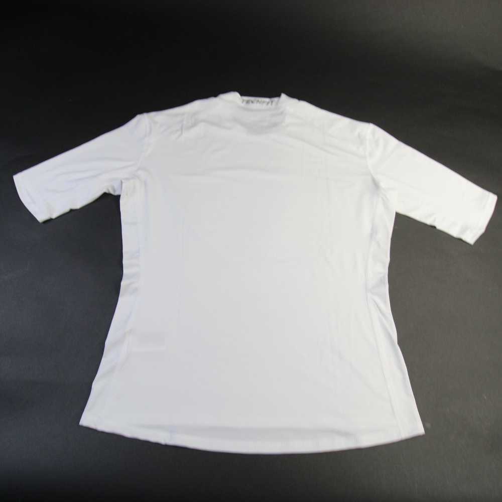 adidas Techfit Compression Top Men's White Used - image 3