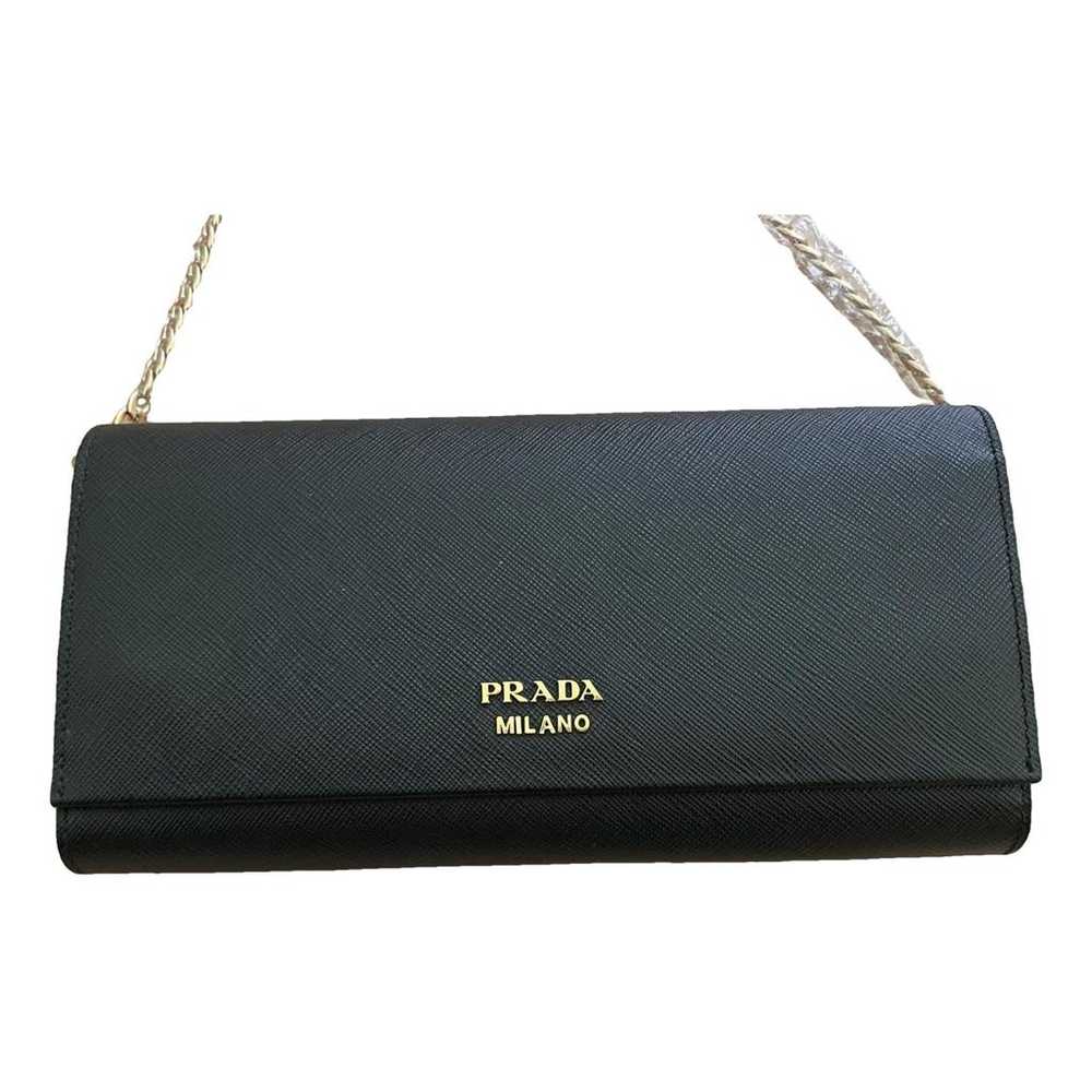Prada Leather clutch - image 1