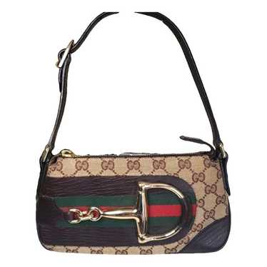 Gucci Horsebit 1955 Chain cloth handbag - image 1