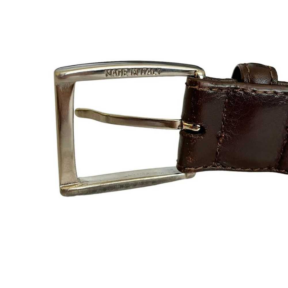 Ermenegildo Zegna Leather belt - image 6