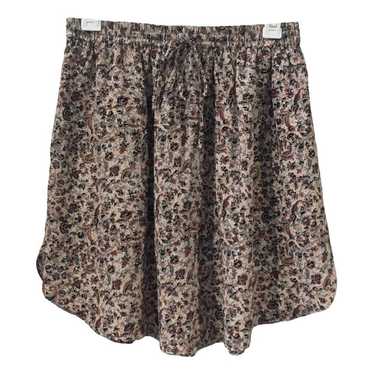 Club Monaco Silk mini skirt
