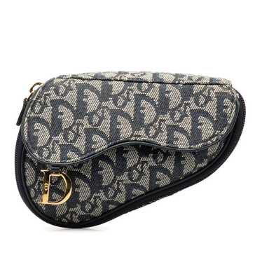 Dior Saddle cloth purse