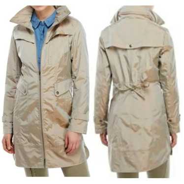 Cole Haan Cole Haan Hidden Hooded Trench Raincoat 