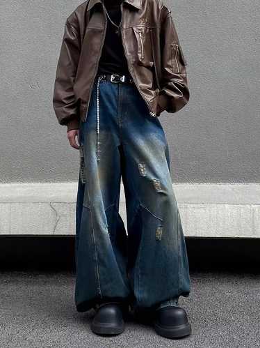 Distressed Denim × Japanese Brand × Streetwear Ba… - image 1