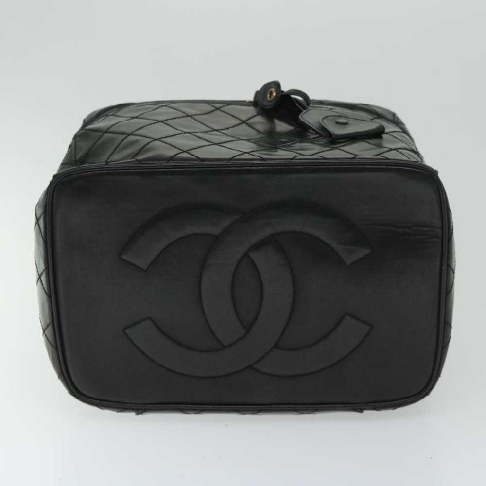 Chanel CHANEL Vanity Cosmetic Pouch Patent leathe… - image 9