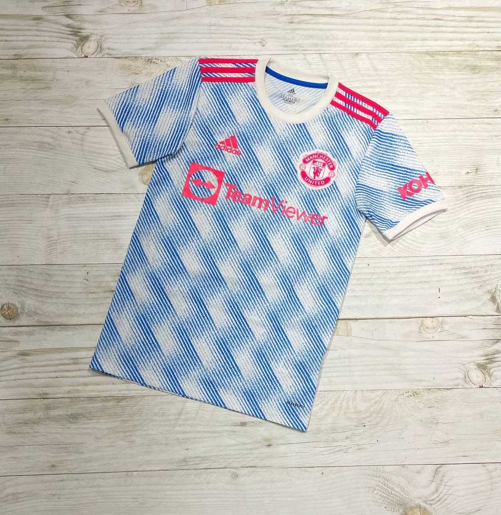 Manchester United × Soccer Jersey × Vintage Adida… - image 2