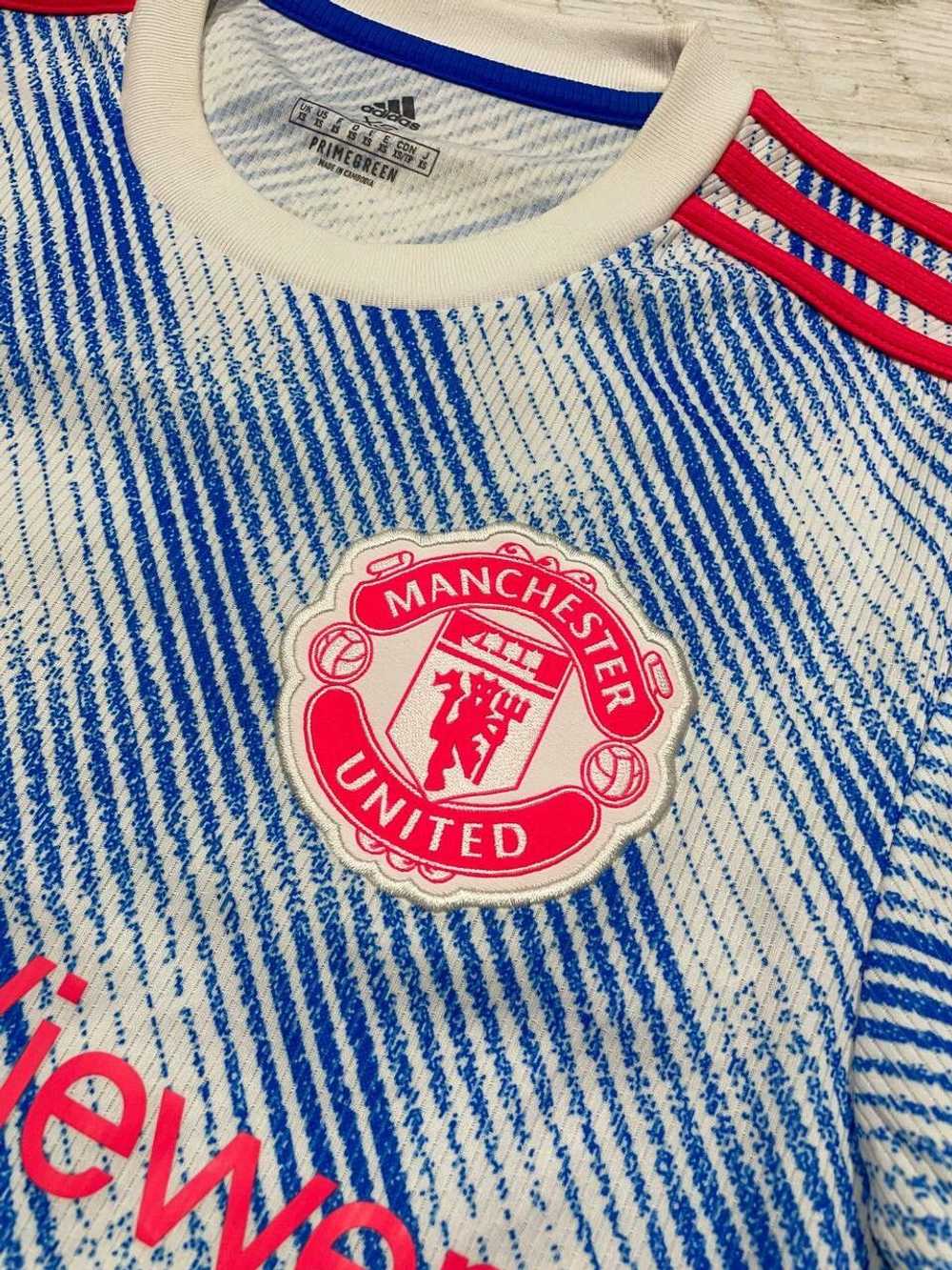 Manchester United × Soccer Jersey × Vintage Adida… - image 5