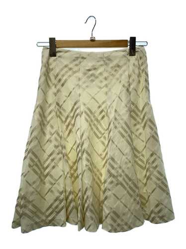 Used Burberry London Skirt/36/Polyester/White/Che… - image 1