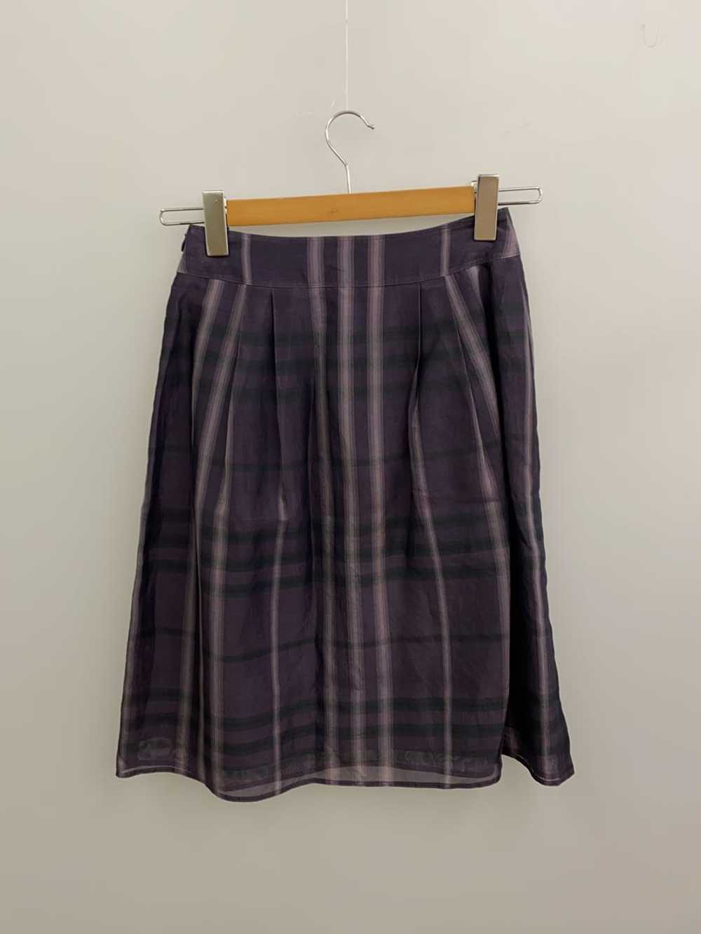 Used Burberry London Skirt/36/Silk/Purple Women - image 2