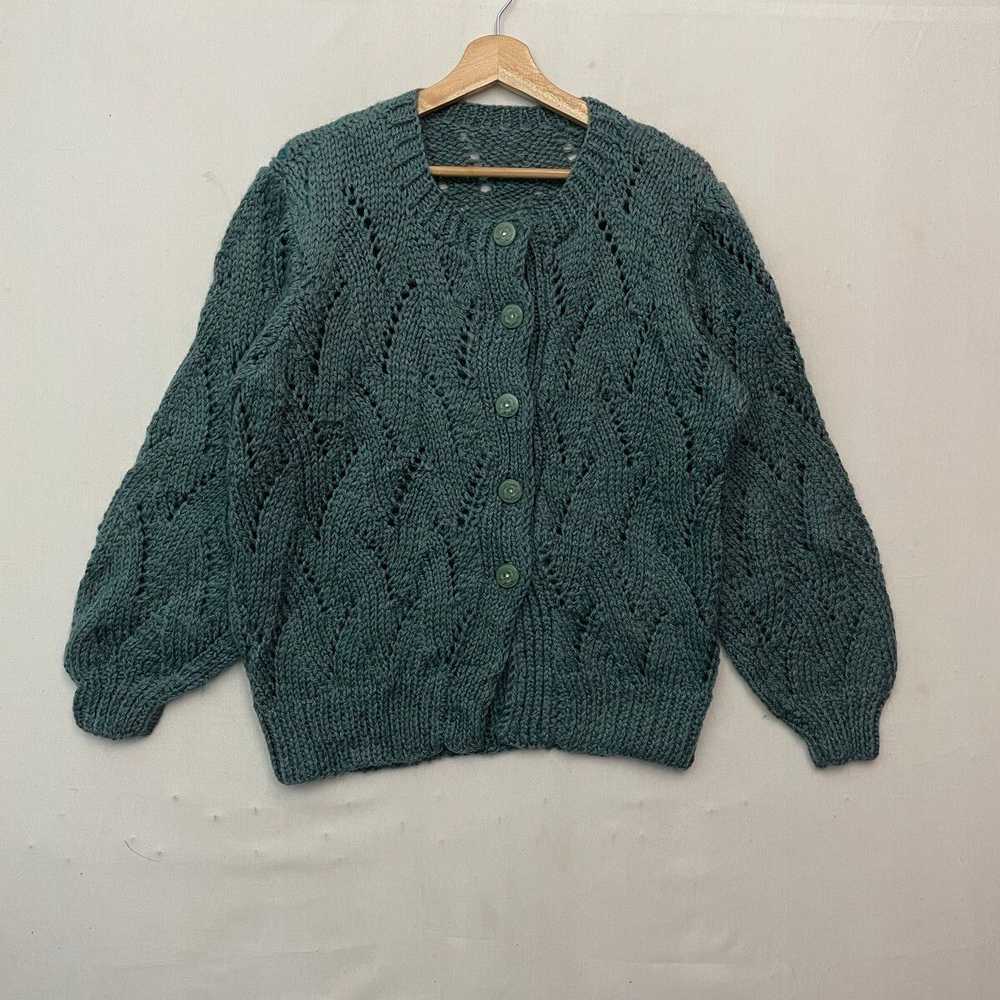 Aran Isles Knitwear × Cardigan × Japanese Brand J… - image 1