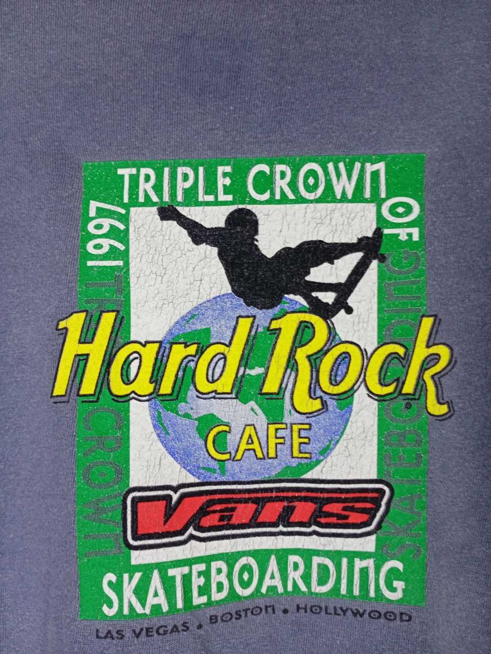 Hard Rock Cafe × Shorty's Skateboards × Vans Rare… - image 4