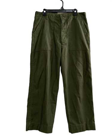 Military × Usn Vintage 70’s Fatigue trousers, cot… - image 1