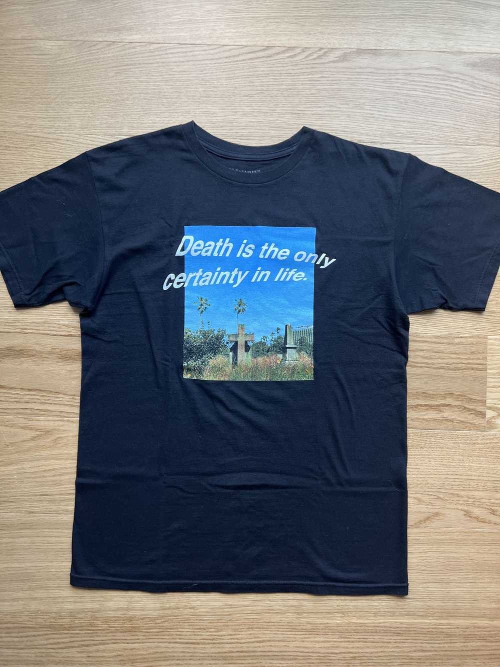 Pleasures Death is the Only Certainty tee - image 1