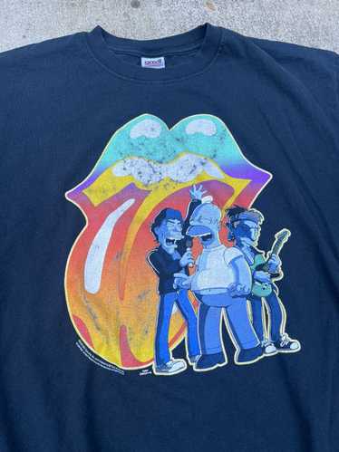 The Rolling Stones × The Simpsons × Vintage Vintag