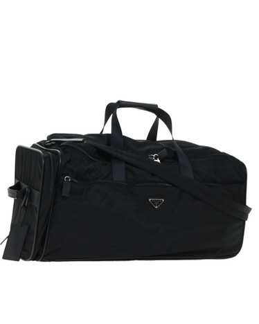 Prada Nylon 2way Suitcase with Padlock and Name Ta