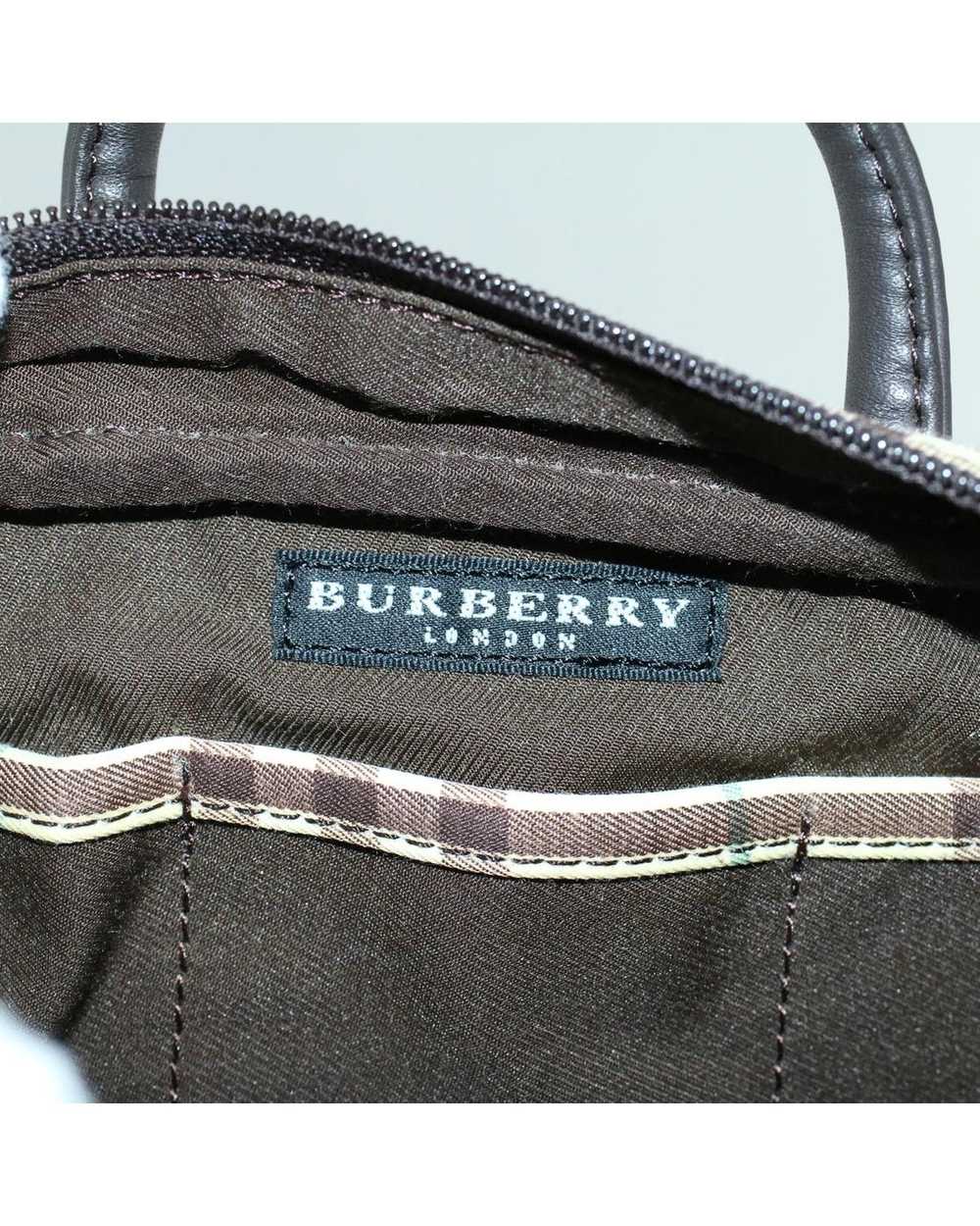 Burberry Authentic Nova Check Nylon Leather Hand … - image 10