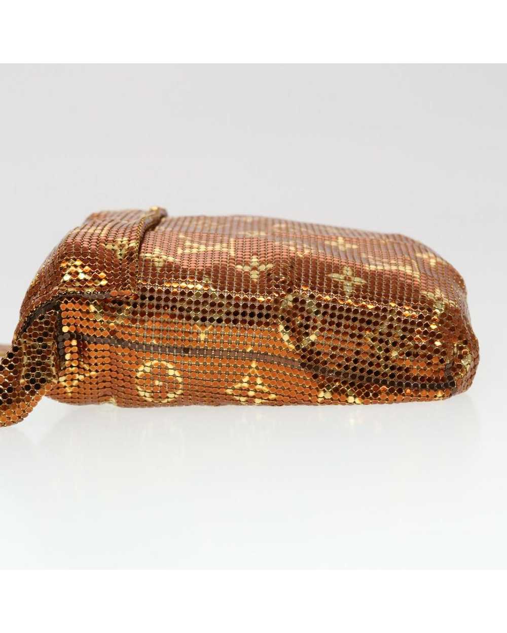 Louis Vuitton Bronze Monogram Mesh Shoulder Bag w… - image 2