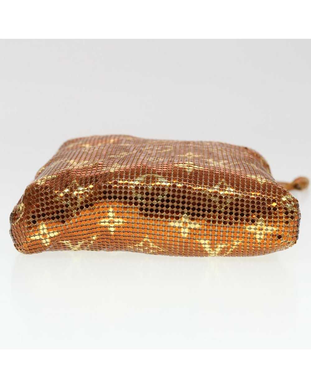 Louis Vuitton Bronze Monogram Mesh Shoulder Bag w… - image 4