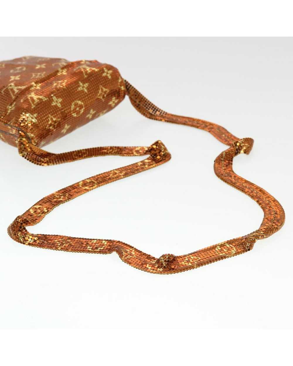 Louis Vuitton Bronze Monogram Mesh Shoulder Bag w… - image 6