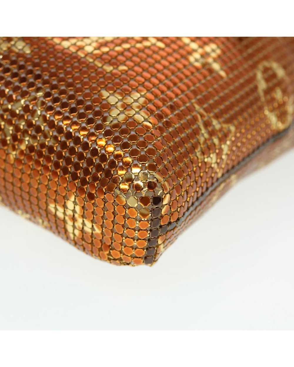 Louis Vuitton Bronze Monogram Mesh Shoulder Bag w… - image 7