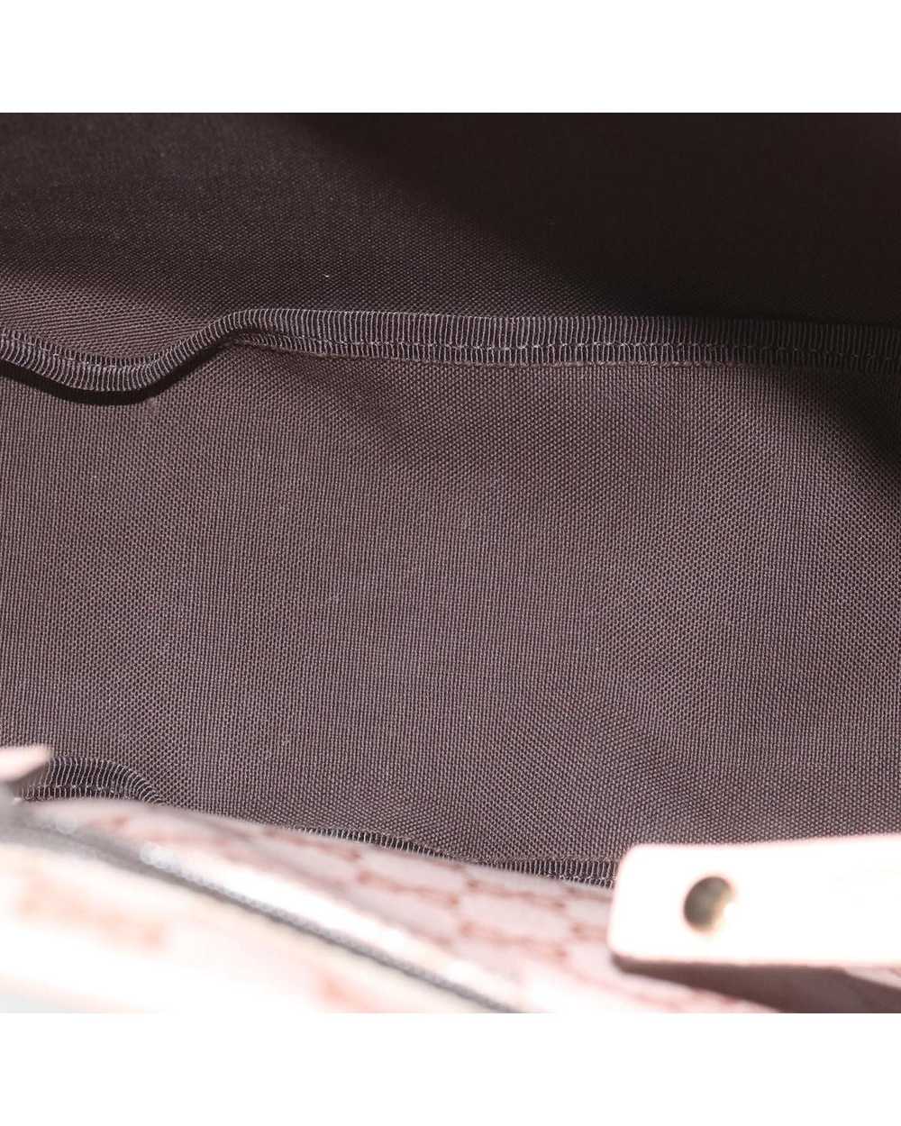 Gucci Interlocking GG Canvas Shoulder Bag with Cr… - image 10