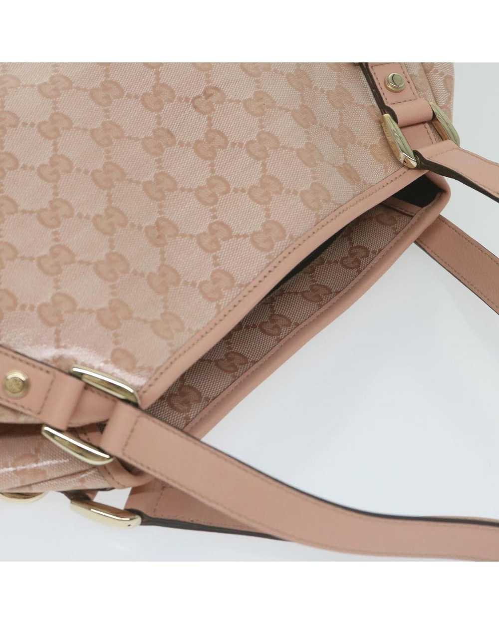Gucci Interlocking GG Canvas Shoulder Bag with Cr… - image 6