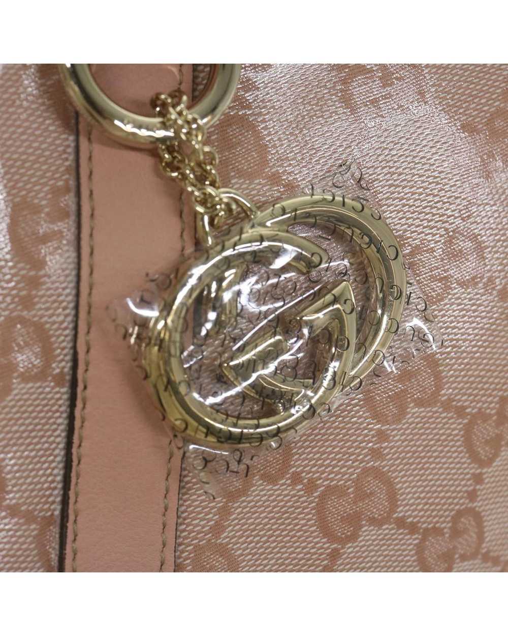 Gucci Interlocking GG Canvas Shoulder Bag with Cr… - image 9