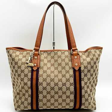 Gucci GUCCI 139260 Shoulder Bag Sherry Line Beige… - image 1