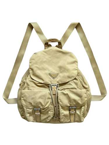 Prada Prada Milano Tan Nylon Backpack