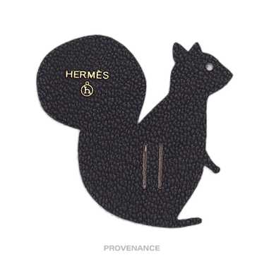 Hermes 🔴 Hermes Petit h Squirrel Ribbon Charm - … - image 1