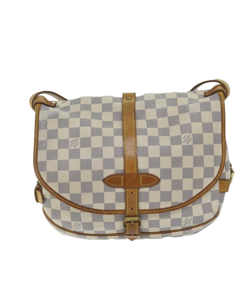 Louis Vuitton Authentic Damier Azur Shoulder Bag … - image 2