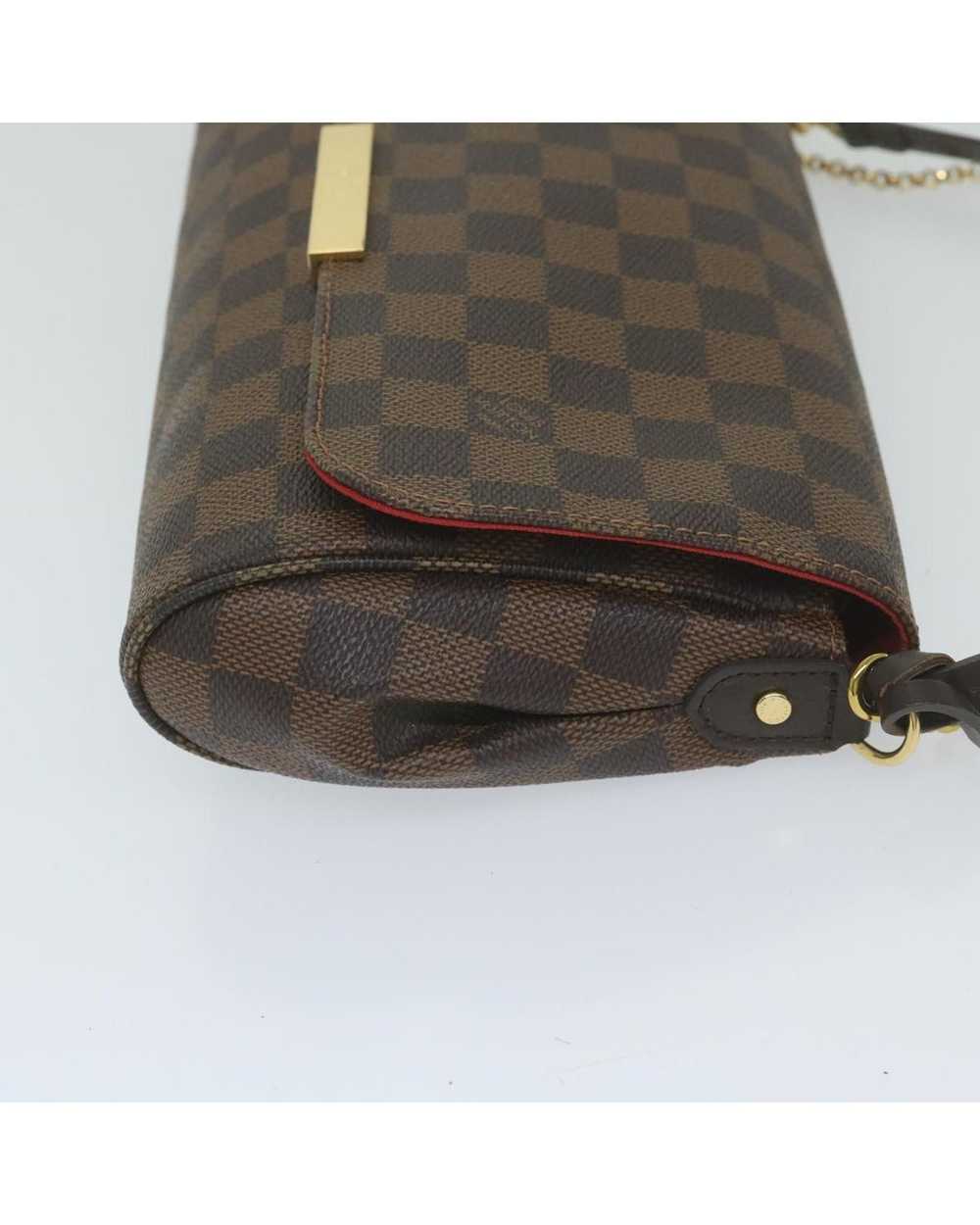 Louis Vuitton Elegant Damier Ebene Shoulder Bag w… - image 3