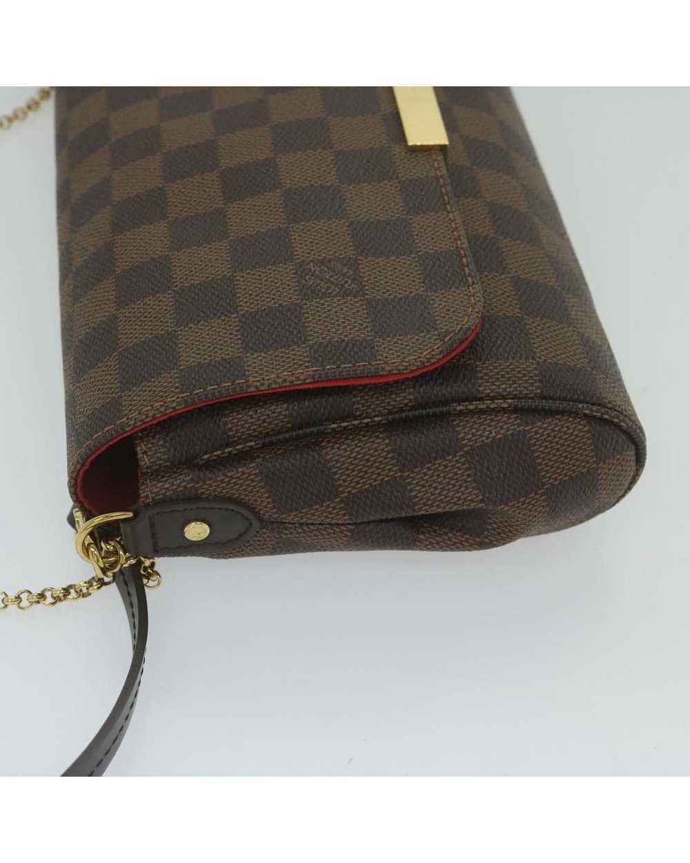 Louis Vuitton Elegant Damier Ebene Shoulder Bag w… - image 4