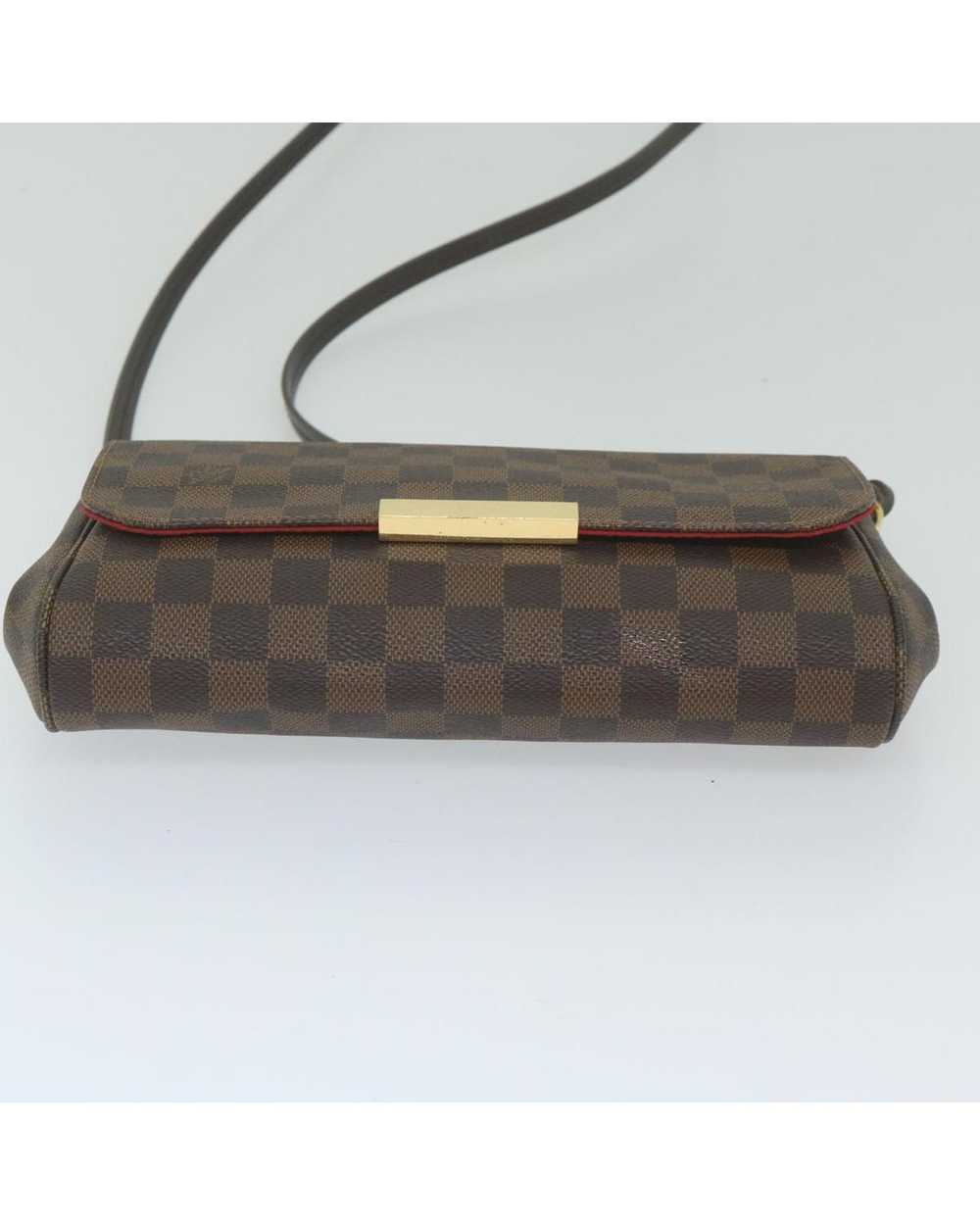 Louis Vuitton Elegant Damier Ebene Shoulder Bag w… - image 5