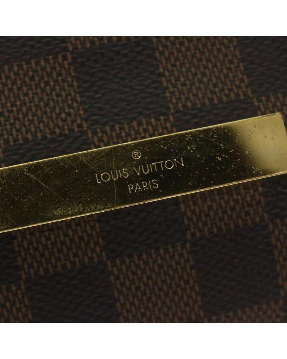 Louis Vuitton Elegant Damier Ebene Shoulder Bag w… - image 9