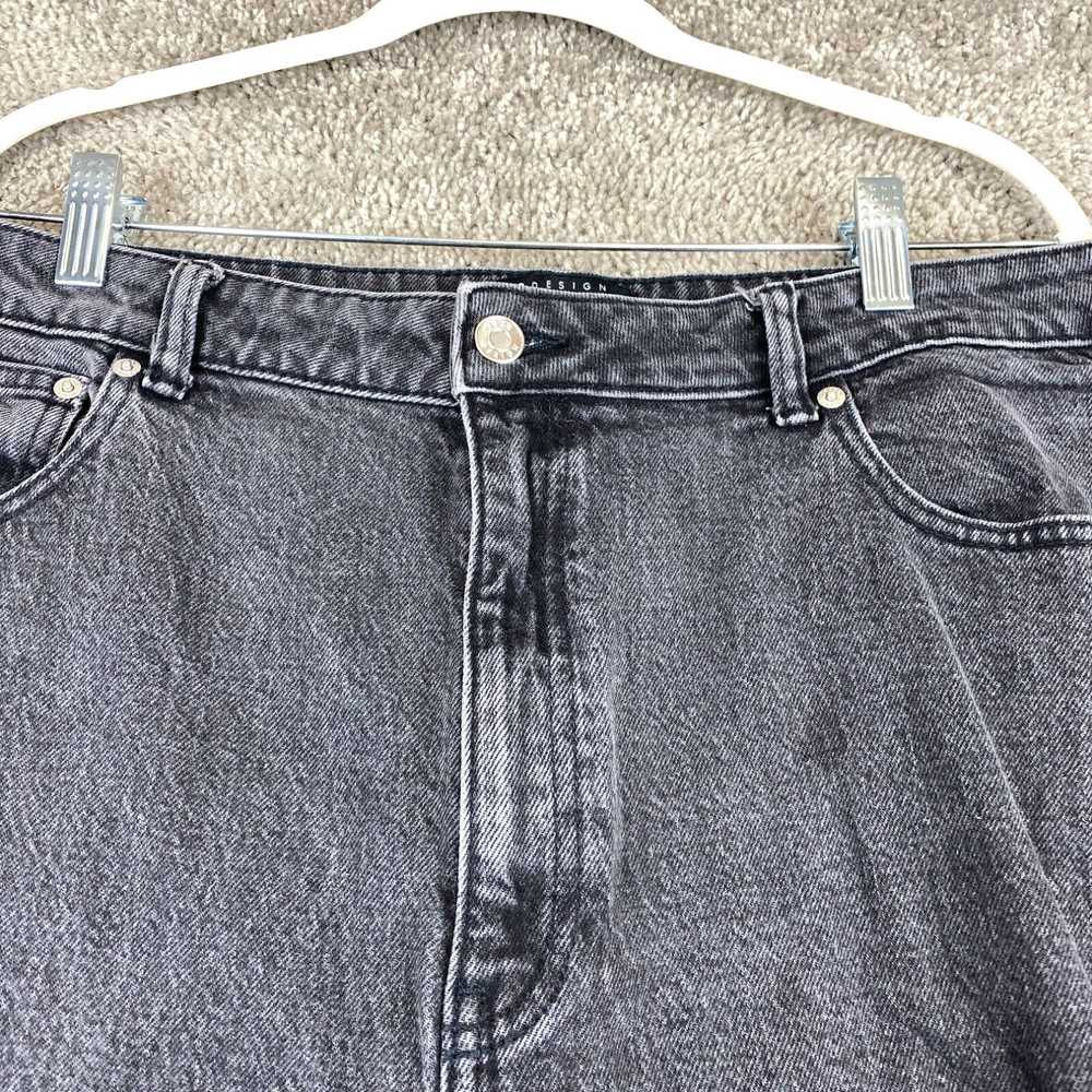Asos ASOS Design Straight Jeans Women's 36x32 Bla… - image 2